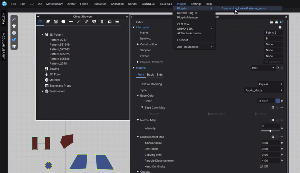 Improving Asset Naming in CLO3D
